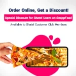 special discount for shatel users on snappfood 2