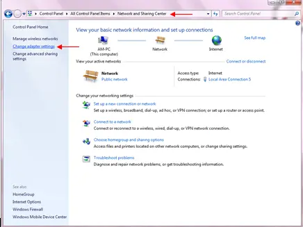 راهنمای Internet Connection Sharing در Windows 10 - 2