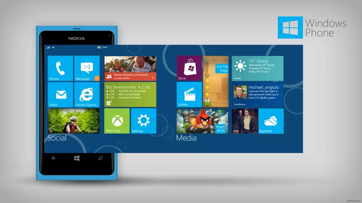 اتصال به اینترنت از طریق Windows Phone