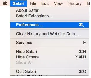 بررسی مشکلات مرورگر Safari