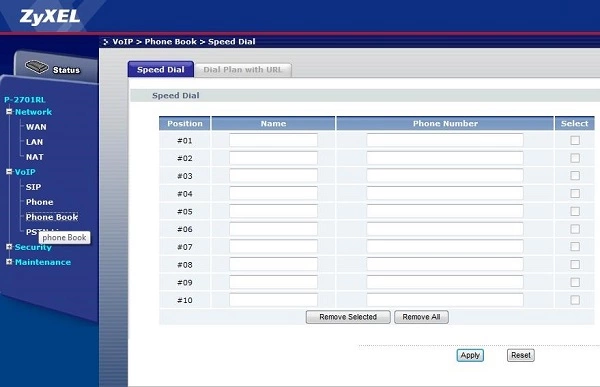 تنظیمات دستگاه ATA - 13