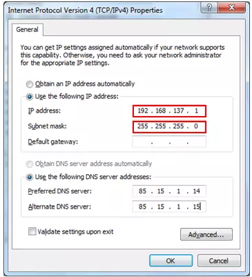 Internet Connection Sharing در Windows 8 6