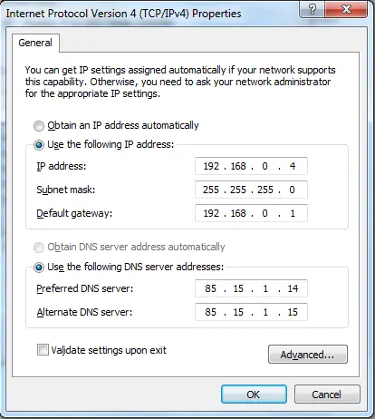 Internet Connection Sharing در Windows XP 7