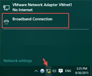 ساخت BroadBand Connection در ویندوز 10