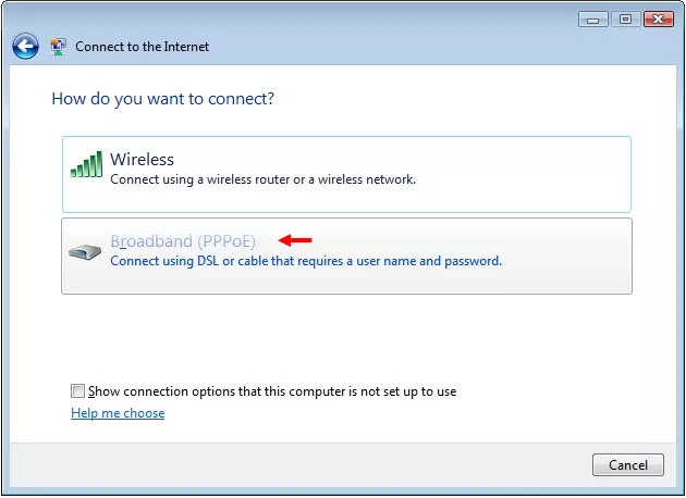 ساخت BroadBand Connection در ویندوز Vista - 4