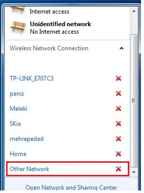 اتصال به شبکه‌های پنهان در ویندوز ۱۰ 13