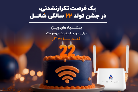 جشنواره ویژه ۲۲ سالگی شاتل